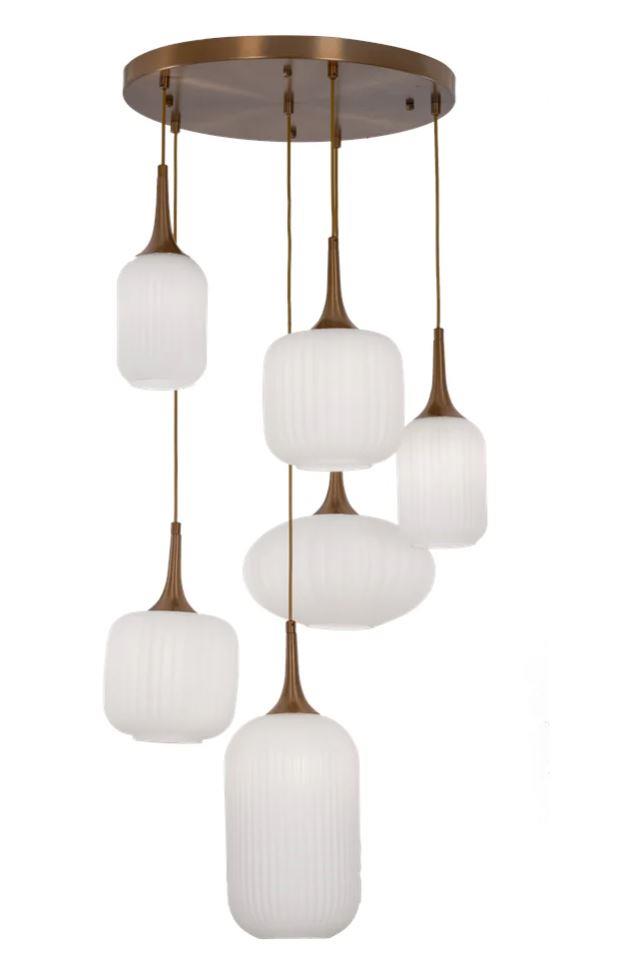 Sarkıt Avize Opal Camlı Sarkıt Avize Lambasan Opal Camlı Sarkıt Avize