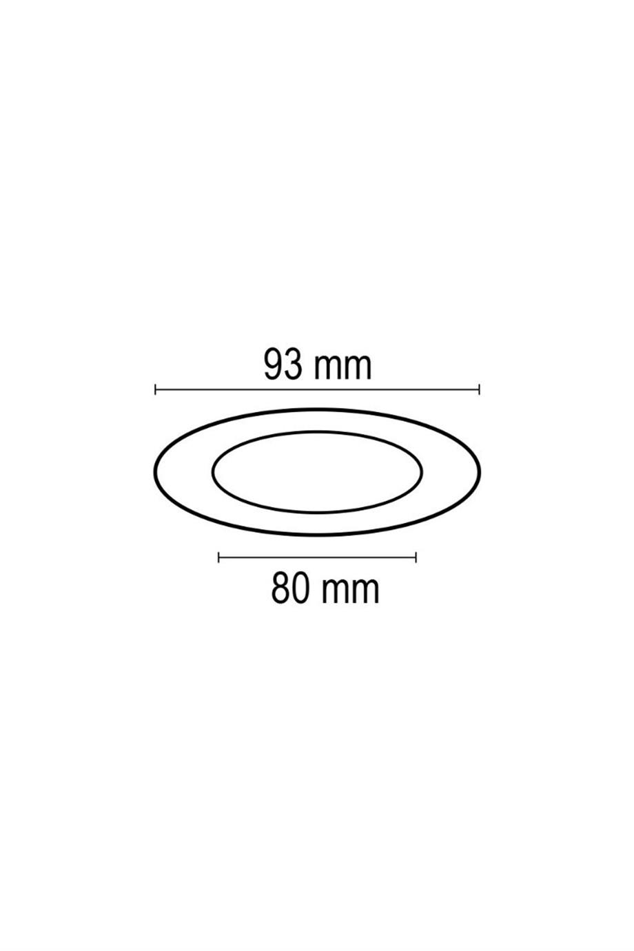 PC Dekoratif Spot Kasalar Sıva Üstü Satürn - Lambasan PC Dekoratif Spot Kasa
