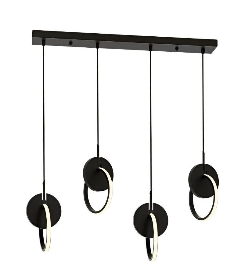 Modern Avize Siyah Boyalı Modern Avize Lambasan Siyah Boyalı Modern Avize