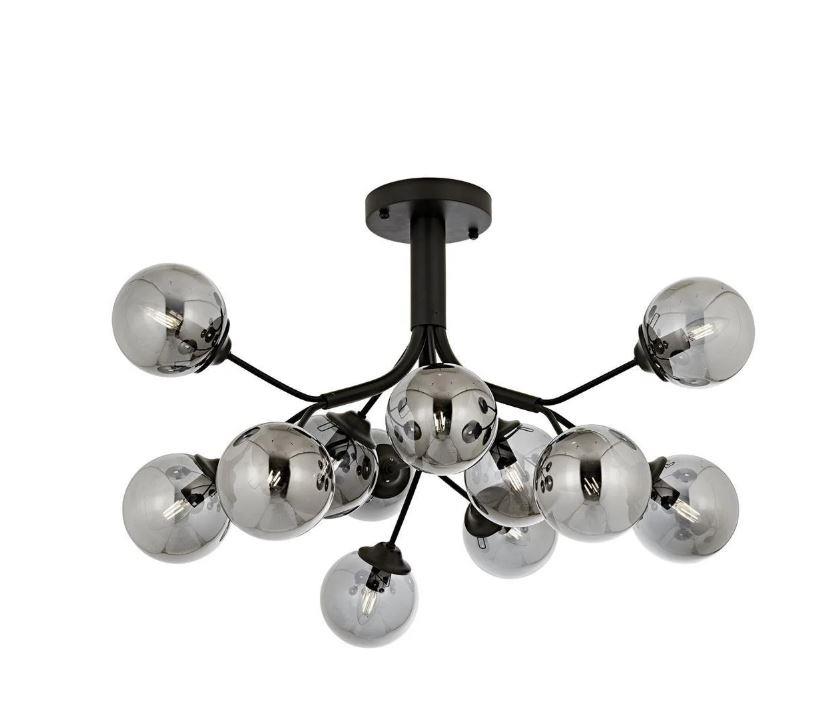 Modern Avize Siyah Boyalı Modern Avize Lambasan Siyah Boyalı Modern Avize