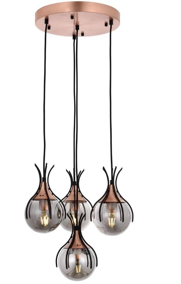 Modern Avize Siyah Boyalı Modern Avize Siyah Boyalı Modern Avize