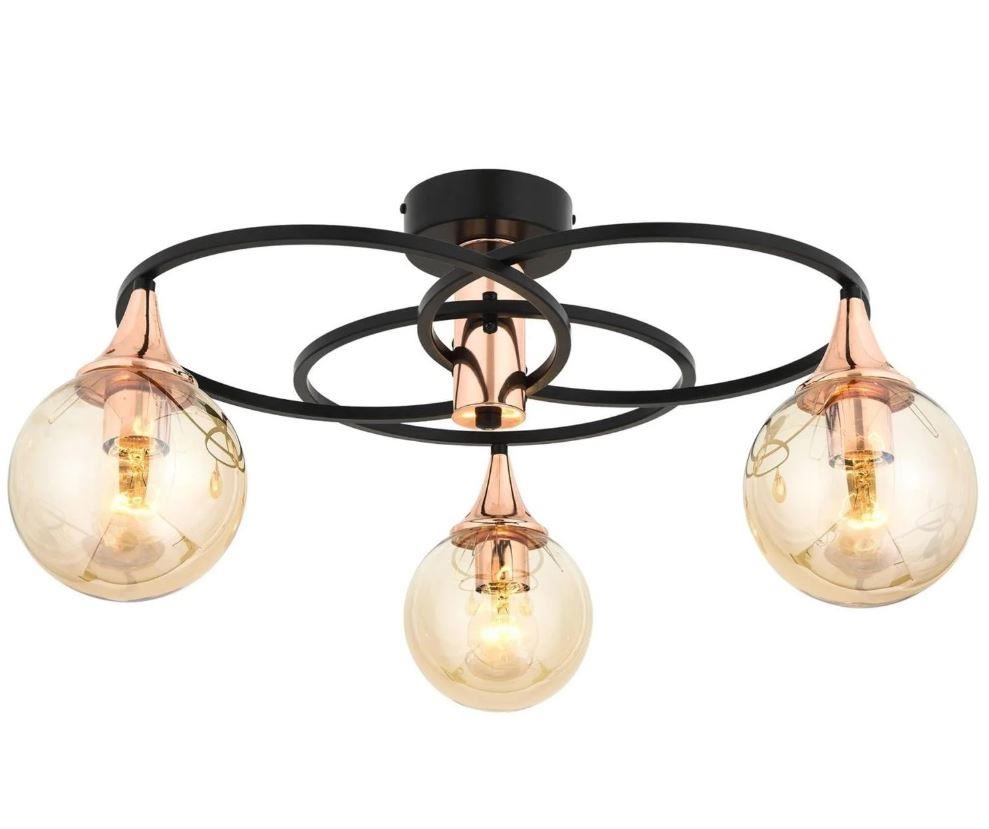 Modern Avize Siyah Boyalı Modern Avize Siyah Boyalı Modern Avize