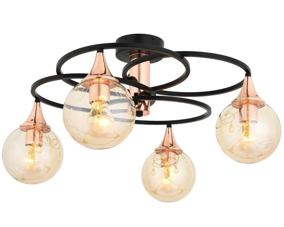 Modern Avize Siyah Boyalı Modern Avize Siyah Boyalı Modern Avize