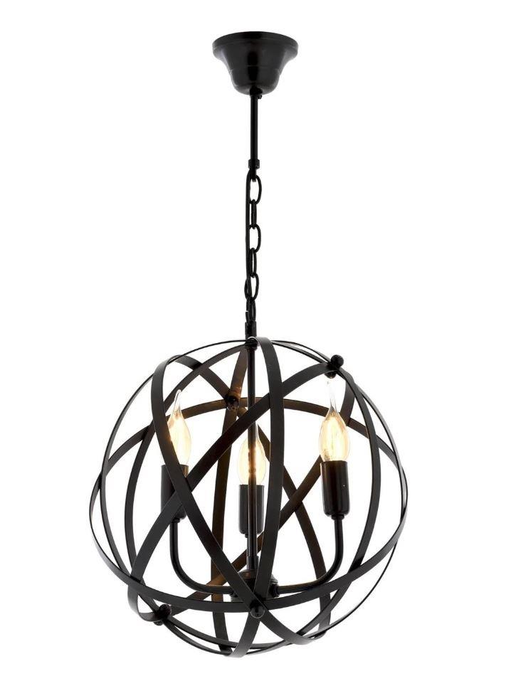 Sarkıt Avize Siyah Boyalı Sarkıt Avize Lambasan Siyah Boyalı Sarkıt Avize