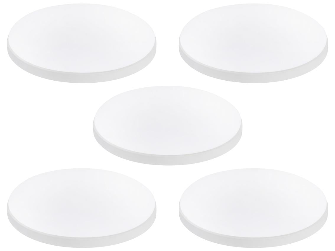 Led Paneller Siyah Çerçeveli Sıva Üstü Yuvarlak LED Panel - 5'li Ekonomik Set Belinda Sıva Üstü Yuvarlak LED Panel Aydınlatma - 5'li
