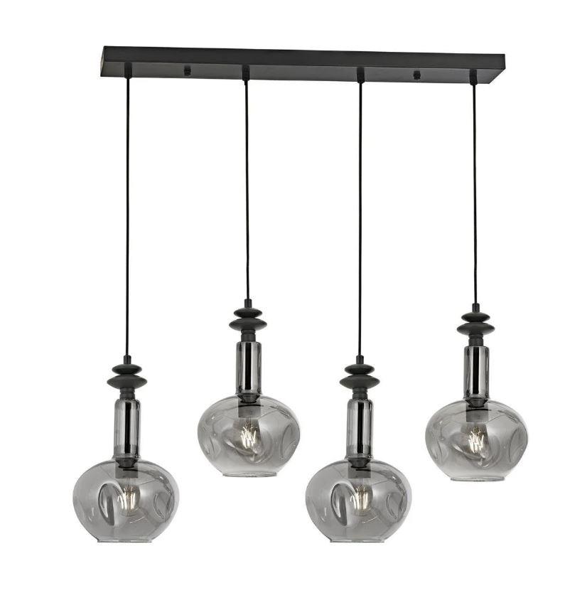 Modern Avize Siyah Kaplama Modern Avize Lambasan Siyah Kaplama Modern Avize