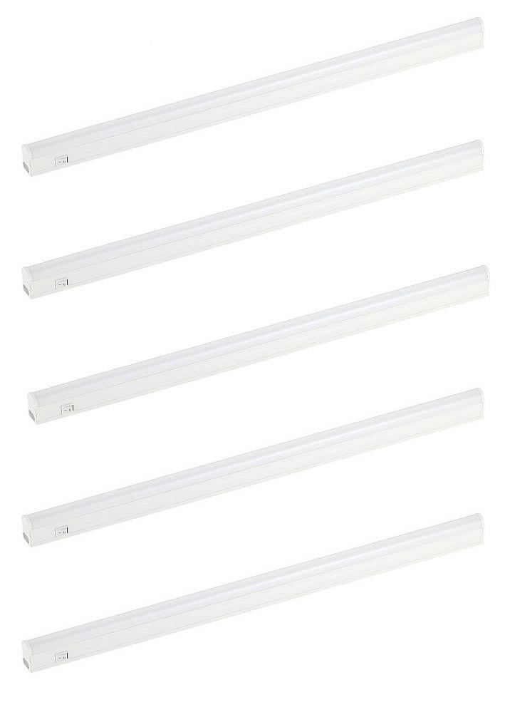 Led Paneller Slim LED Bant Armatür - Tezgah Altı ve Dolap İçi Aydınlatma SIGMA 7 - 7W DUVAR LED ARMATÜR-5Lİ
