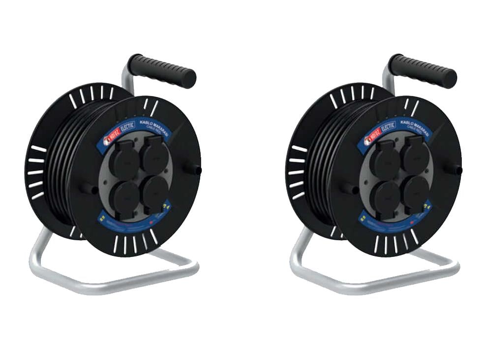 Seyyar Makaralar SPIN 2 Kablolu Seyyar Makara-25metre-2li SPIN 2 Kablolu Seyyar Makara-25metre-2li