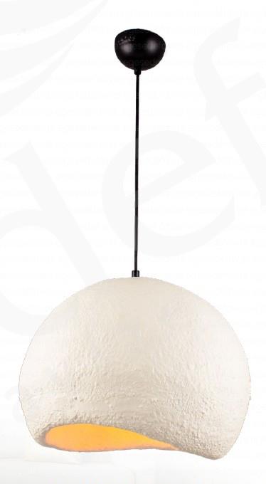 Sarkıt Avize Tekli Sarkıt Avize Krem Modern Rustik Tasarım Tekli Beton Sarkıt Avize Krem