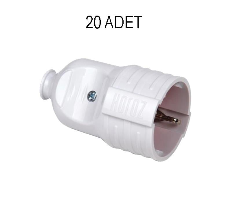 Aksesuarlar TOPRAKLI DİŞİ FİŞ TOPRAKLI DİŞİ FİŞ-20 ADET