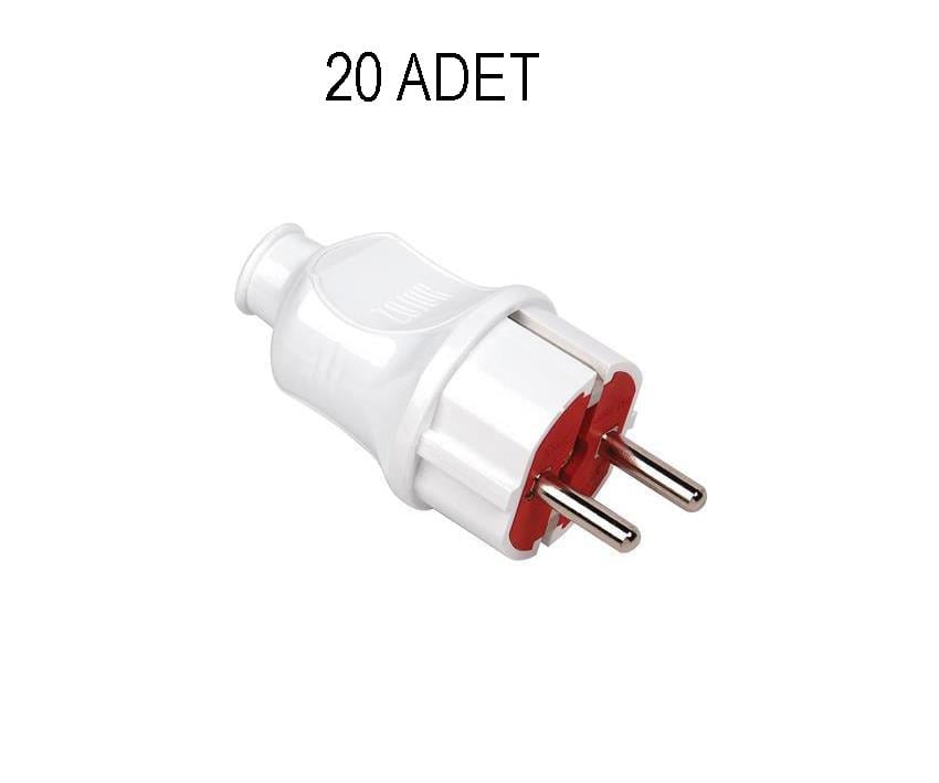 Aksesuarlar TOPRAKLI ERKEK FİŞ TOPRAKLI ERKEK FİŞ-2O ADET