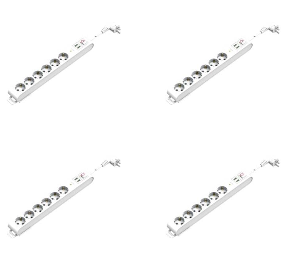 Grup Prizler USB ANAHTARLI 1.5METRE KABLOLU DECO 6LI AKIM KORUMALI GRUP PRİZ USB ANAHTARLI 1.5METRE KABLOLU DECO 6LI AKIM KORUMALI GRUP PRİZ-4lü