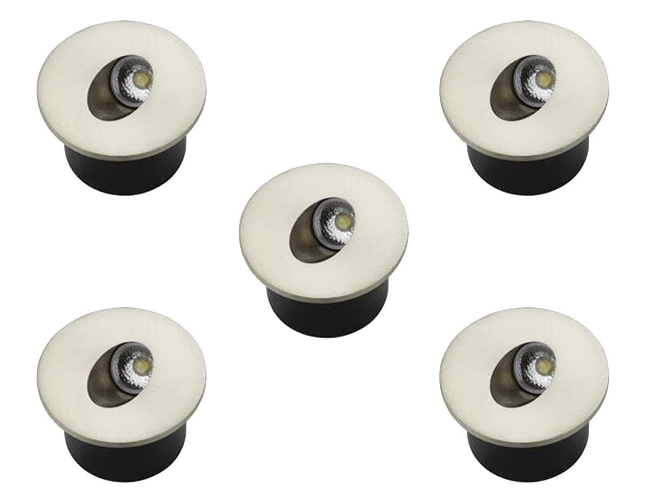 Cam Spotlar YAKUT BEYAZ-SİYAH-MAT KROM - 3W LED GÖMME ARMATÜR YAKUT BEYAZ-SİYAH-MAT KROM - 3W LED GÖMME ARMATÜR-5Lİ