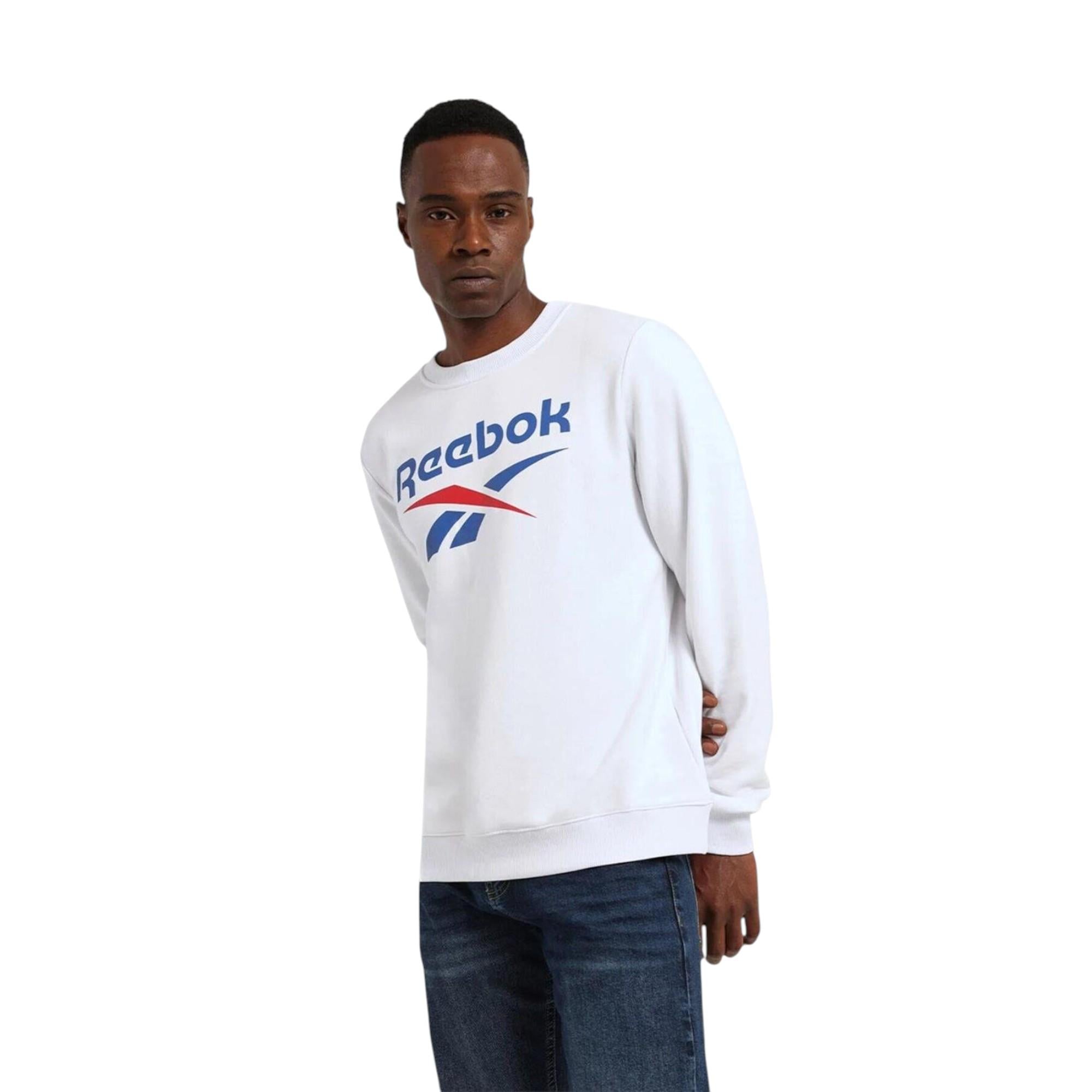 4w, Identıty Bıg Logo,beyaz SWEAT SHIRT