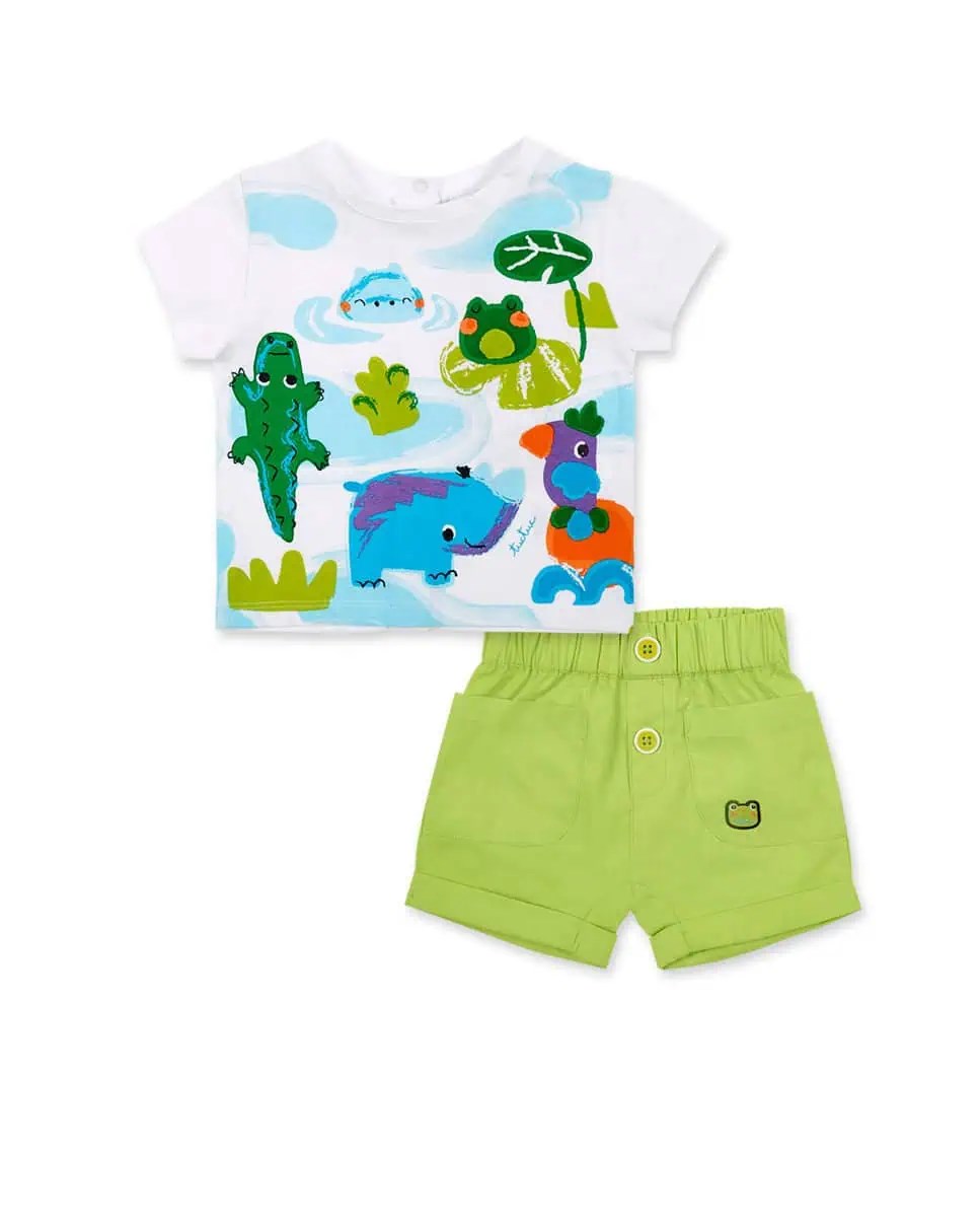 Erkek Bebek Bermuda Şort Takımı TUC TUC 11368643