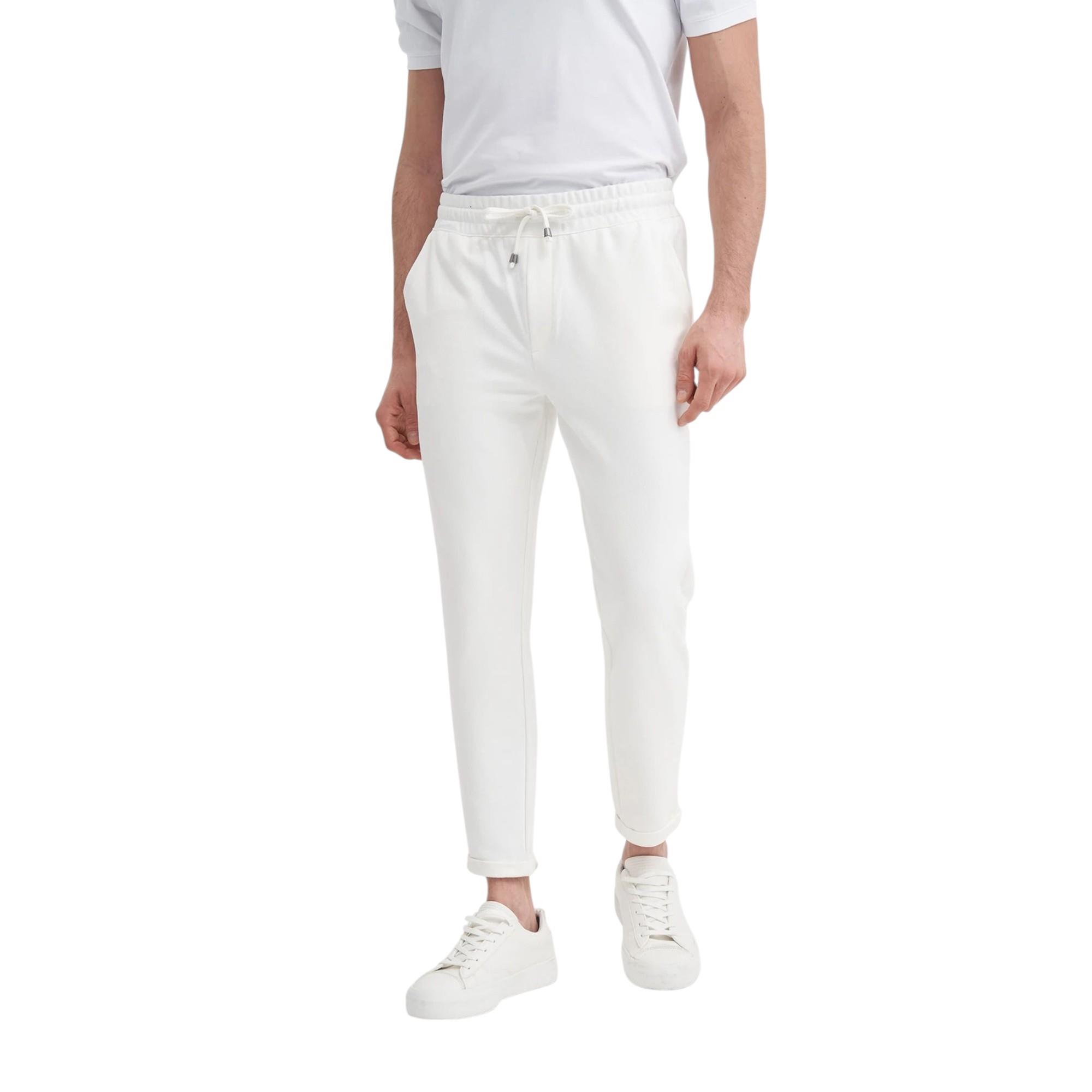 Erkek Regular Fit Süet Eşofman Altı