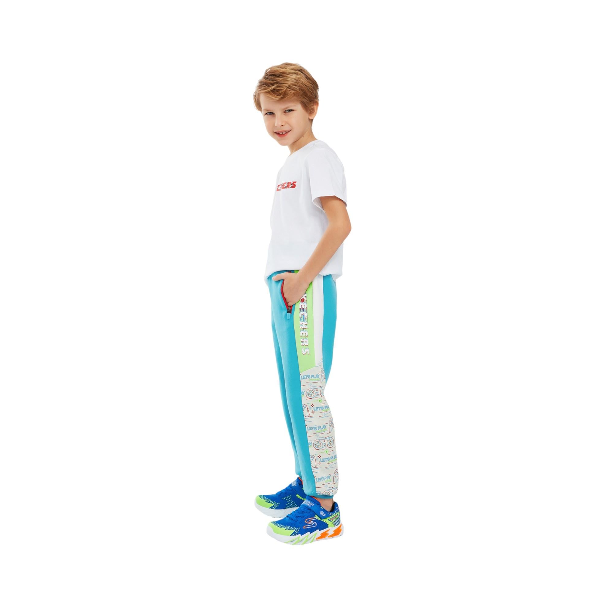 2xı-lock B Jogger Sweatpant Büyük Erkek Çocuk Mavi Eşofman Altı Sk241077-420