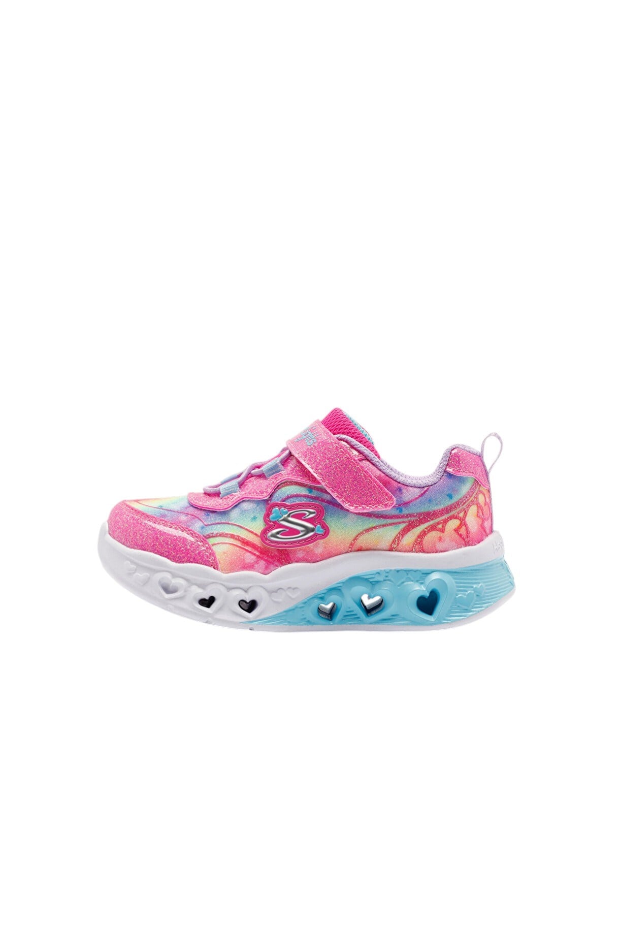 FLUTTER HEART LİGHTS - GROOVY SWİRL Küçük Kız Çocuk Pembe Işıklı Spor Ayakkabı 303253N HPLV