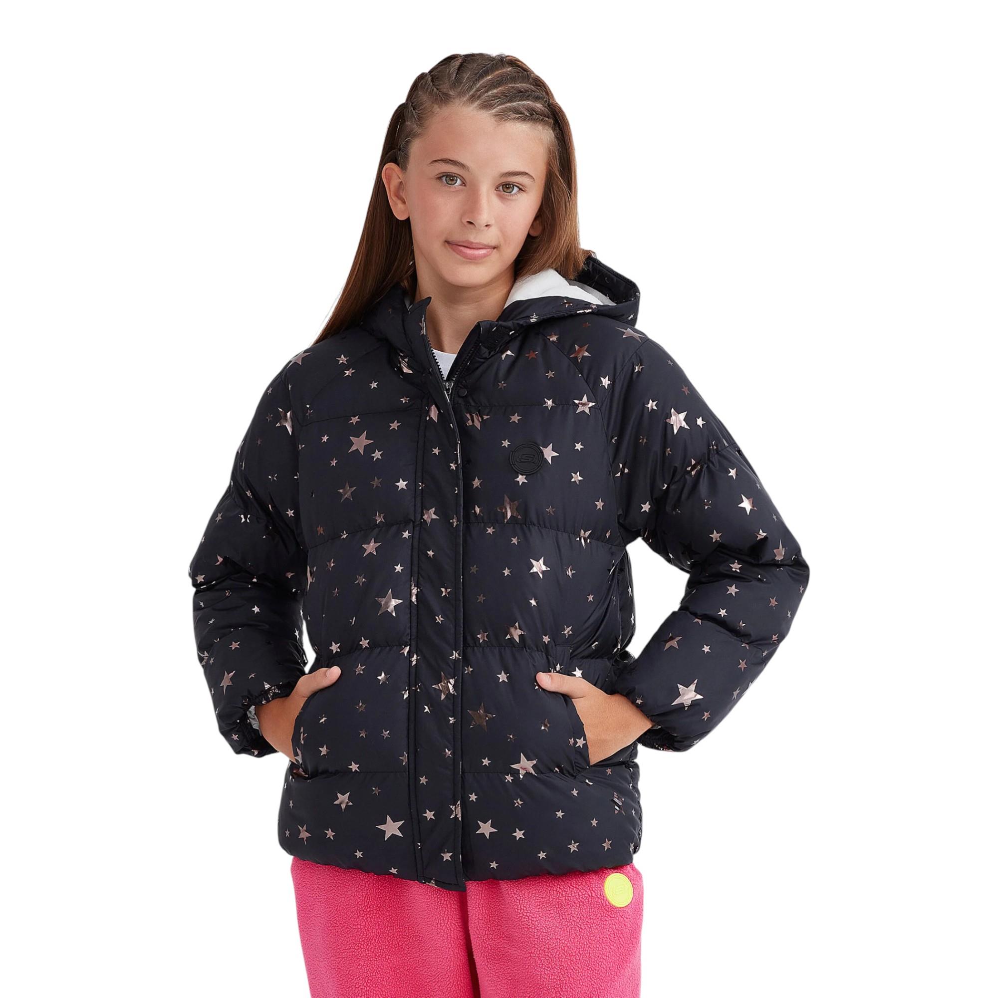 G Outerwear Padded Jacket Kız Çocuk Siyah Mont SK232042-001