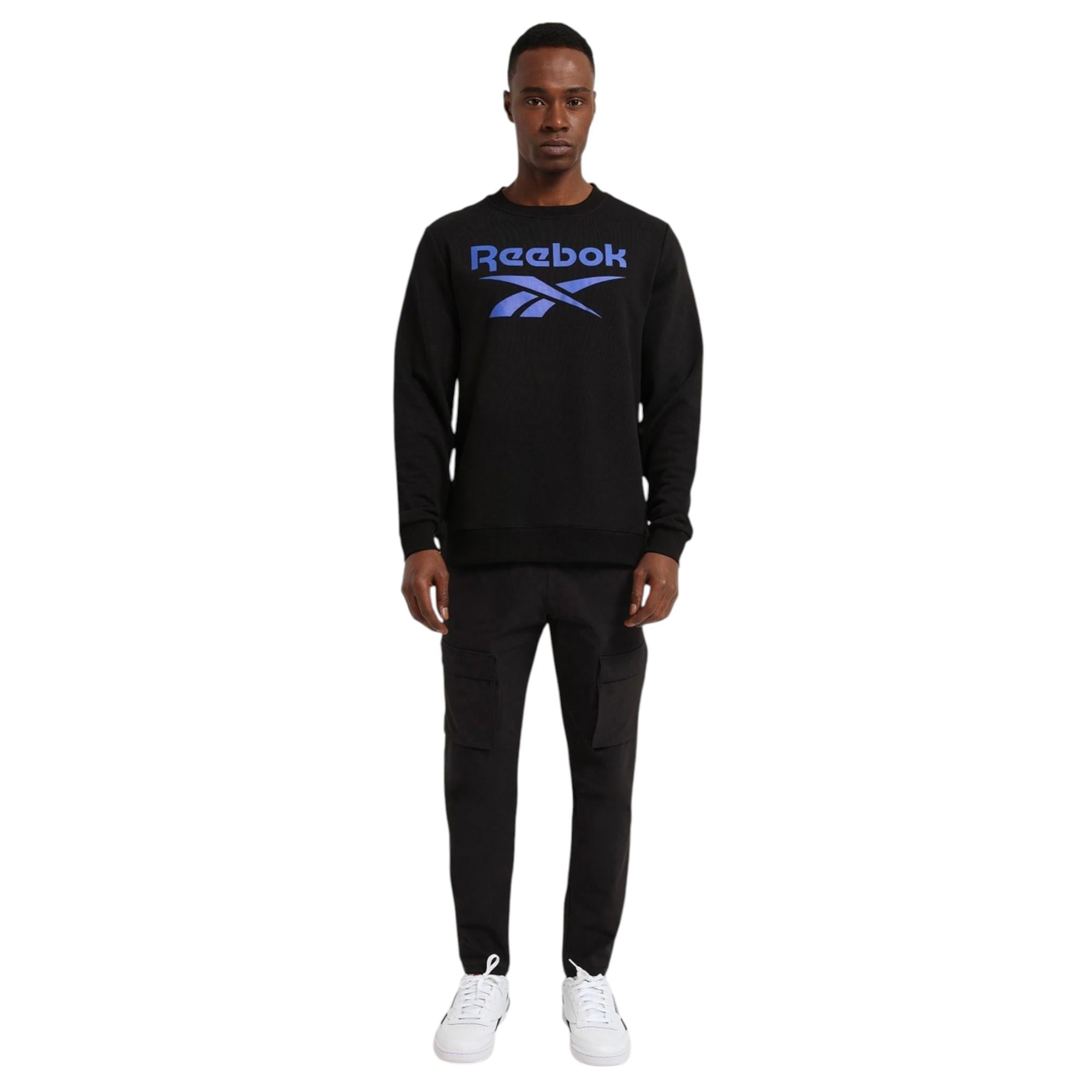 IDENTITY BIG LOGO Siyah Erkek Sweatshirt