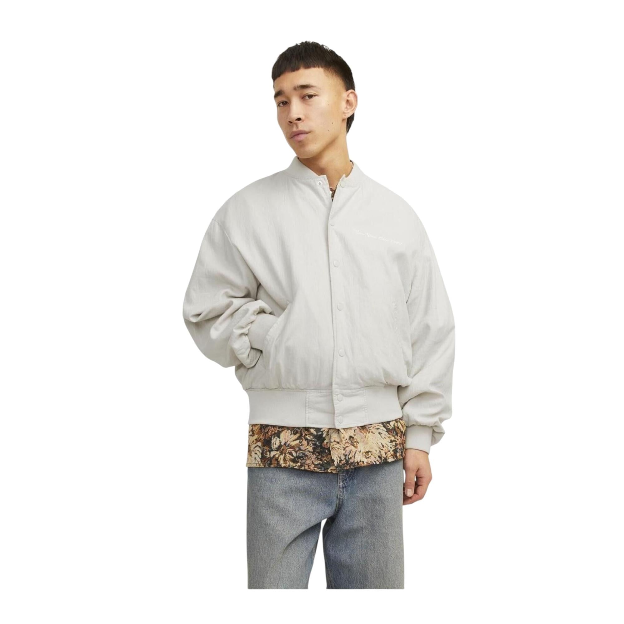 JORFARO LINEN BOMBER JACKET 12253174-MO