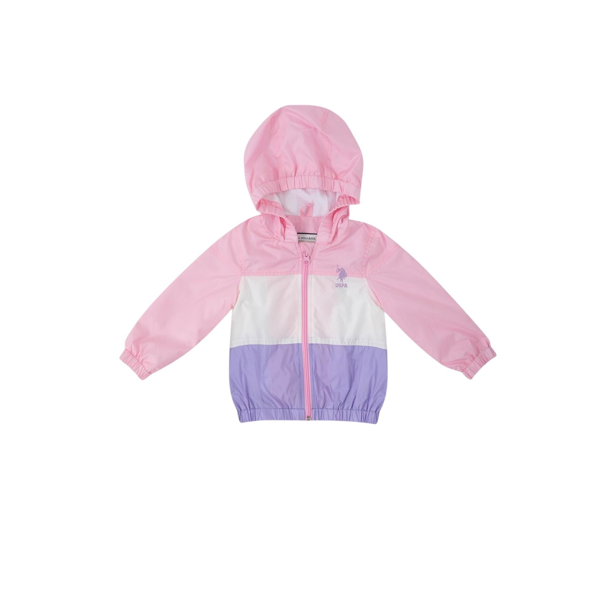 Pembe Kız Bebek Yağmurluk