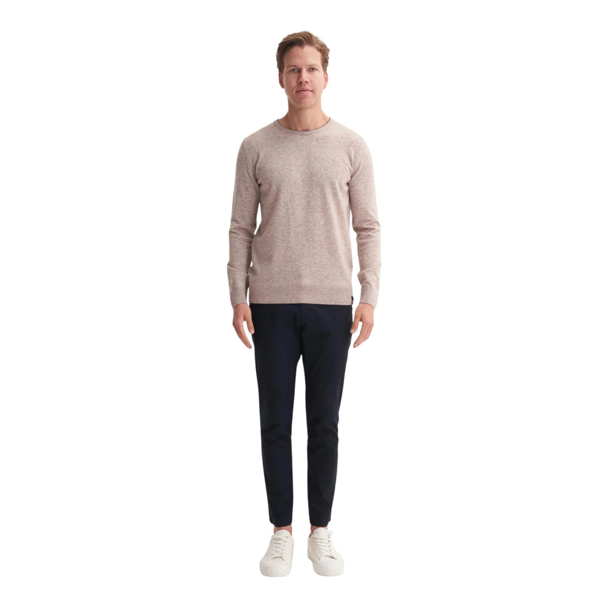 Premium Slim Fit Viskon Karışımlı Bisiklet Yaka Kazak-33220