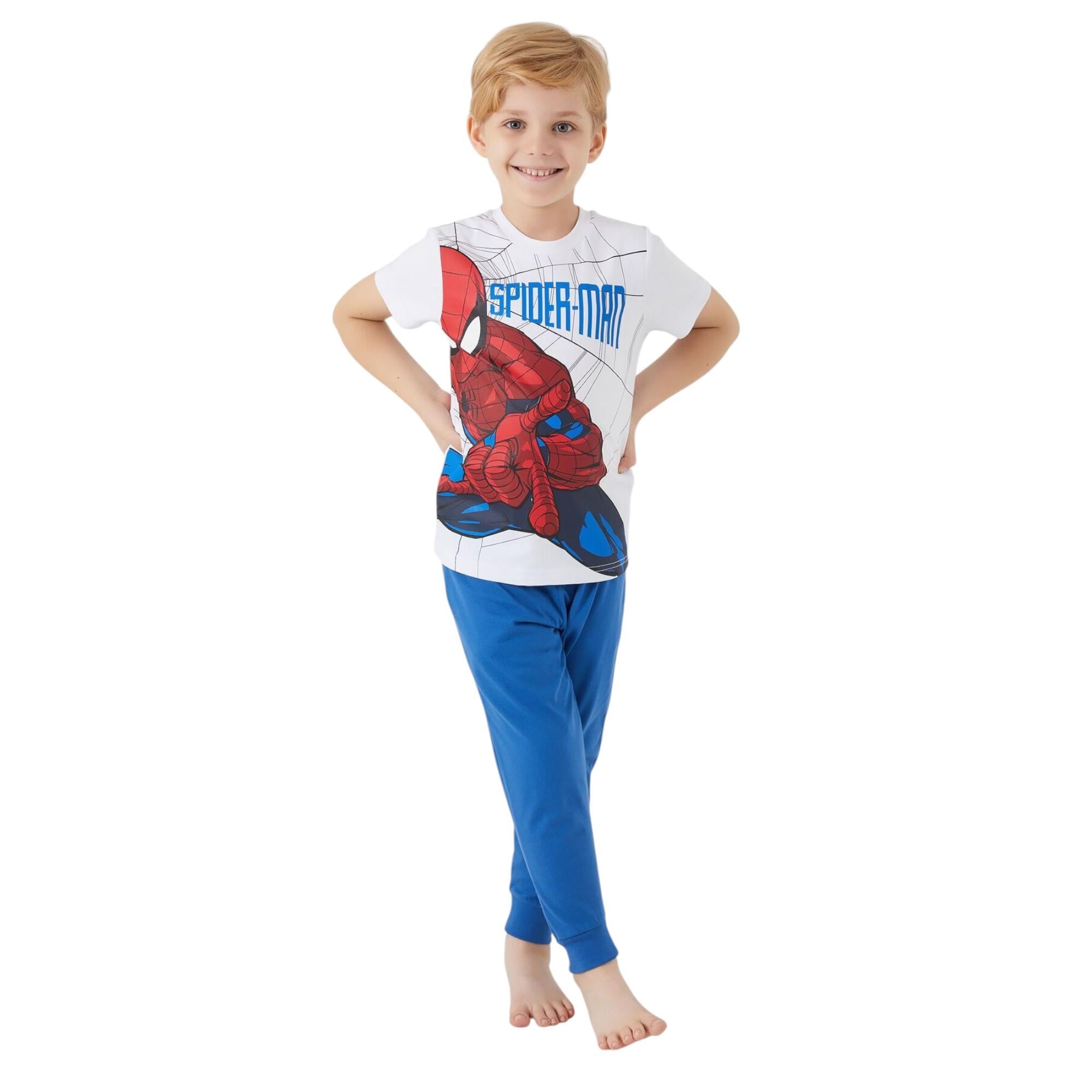 Spider Man Erkek Çocuk Pijama 
