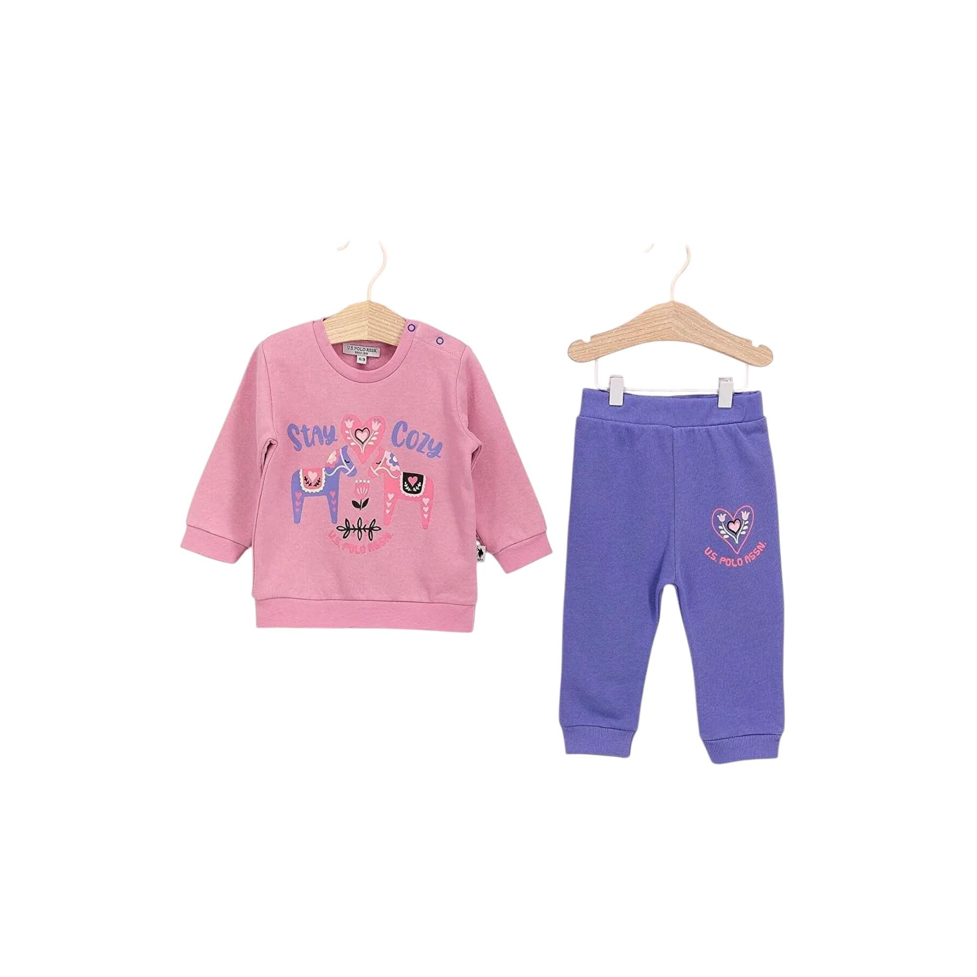 Stay Cozy Açık Kız Bebek Takım.