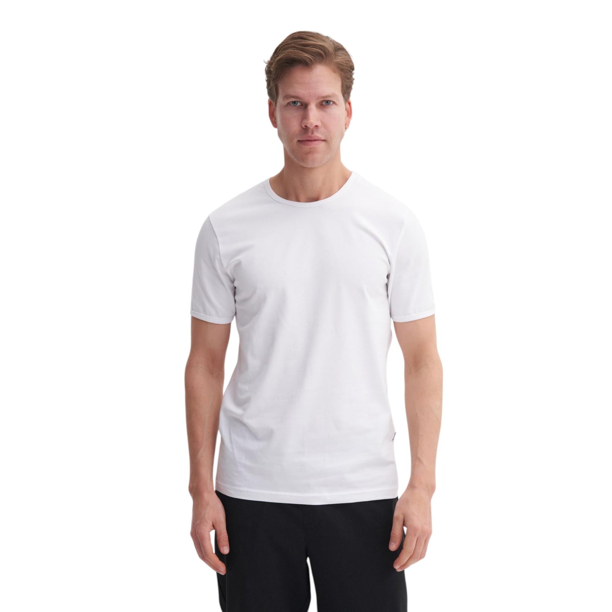 Erkek Beyaz T-shirt 4618