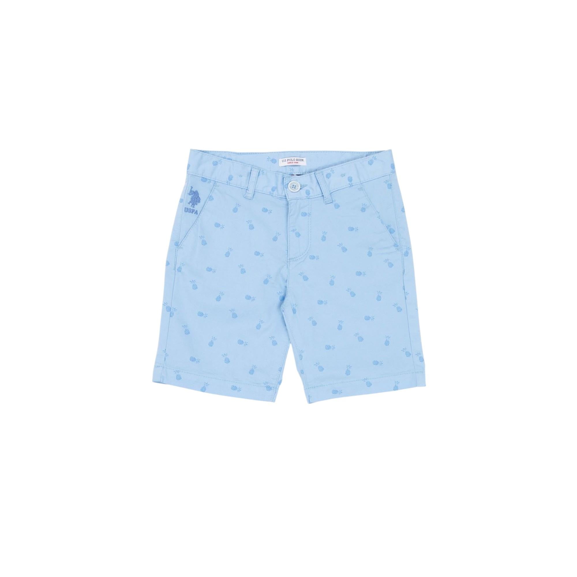 U.S. Polo Assn. Mavi Erkek Çocuk Şort & Bermuda