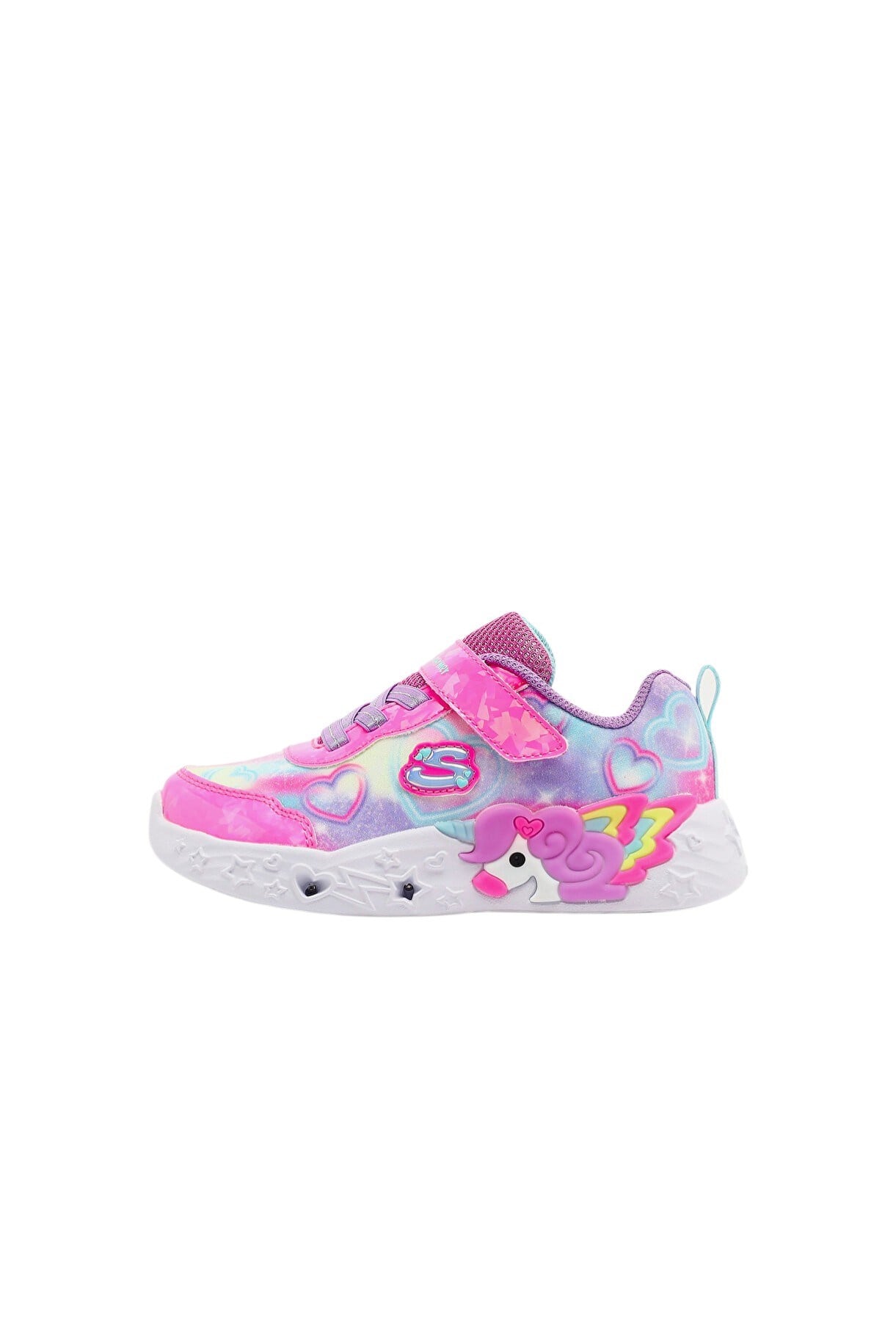 UNICORN CHARMER LIL HEART SPARKLES Küçük Kız Çocuk Pembe Işıklı Spor Ayakkabı 303064N PKMT