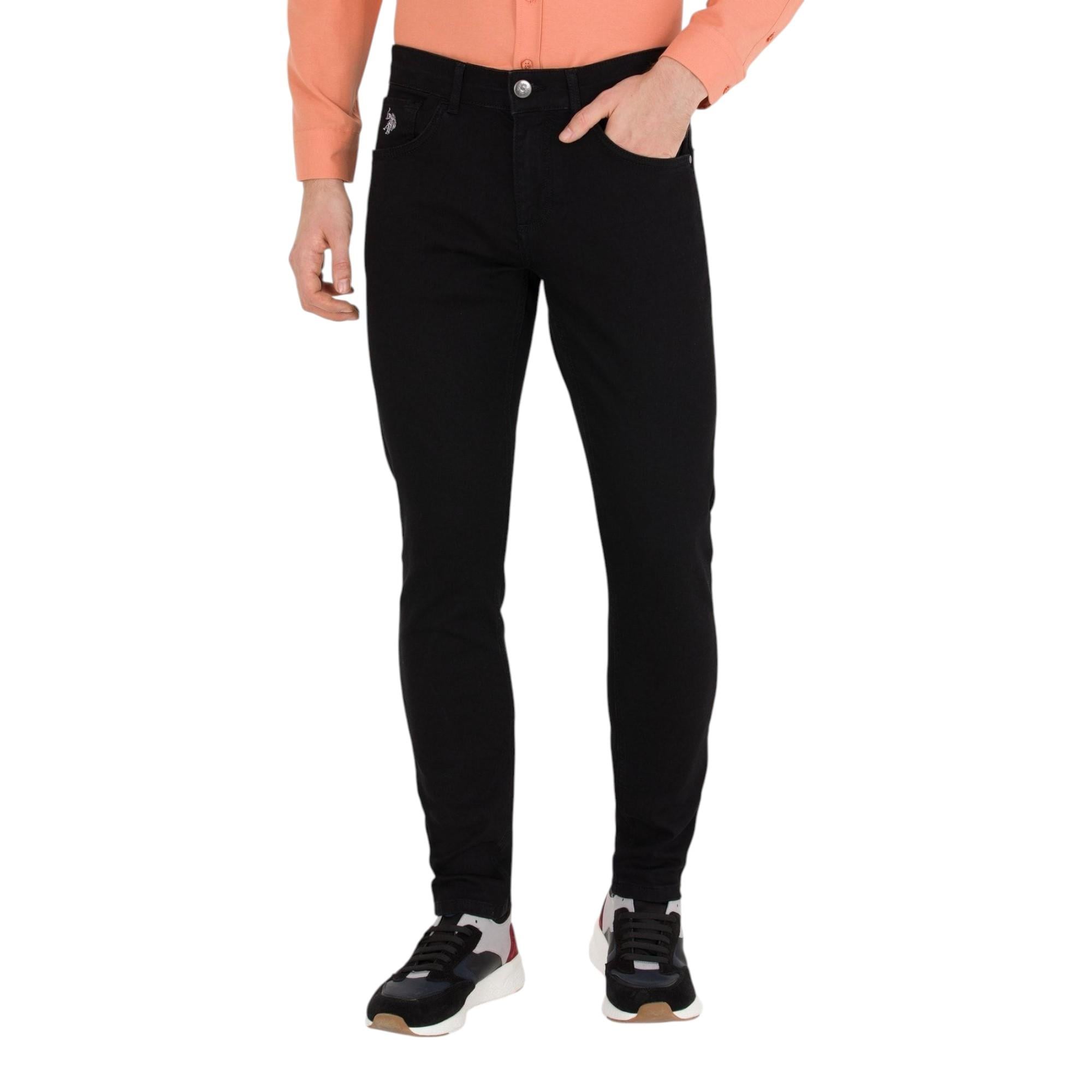 Us Polo Assn Erkek Jean Pantolon 1602173 Black