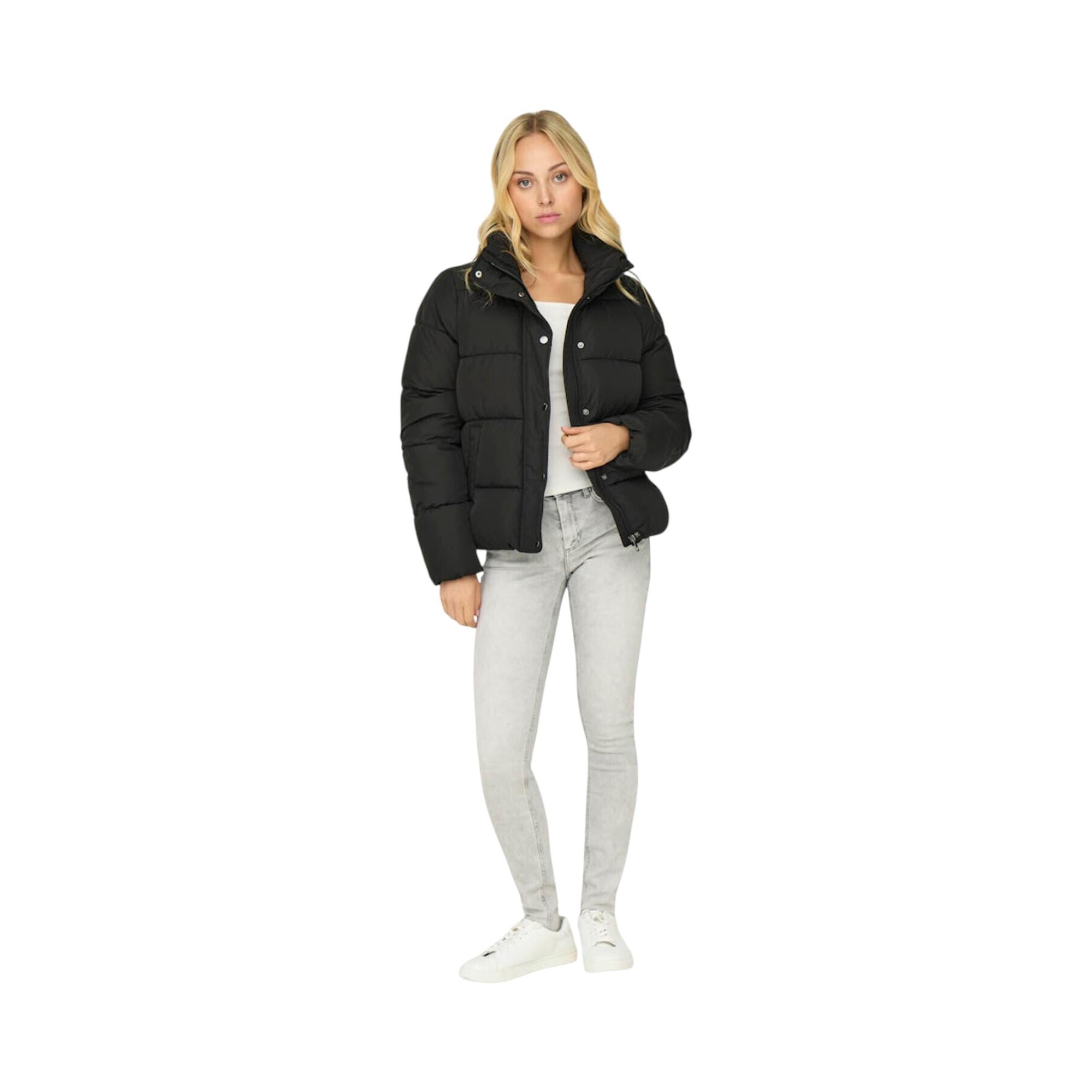  Puffer Siyah Kadın Mont 15295424