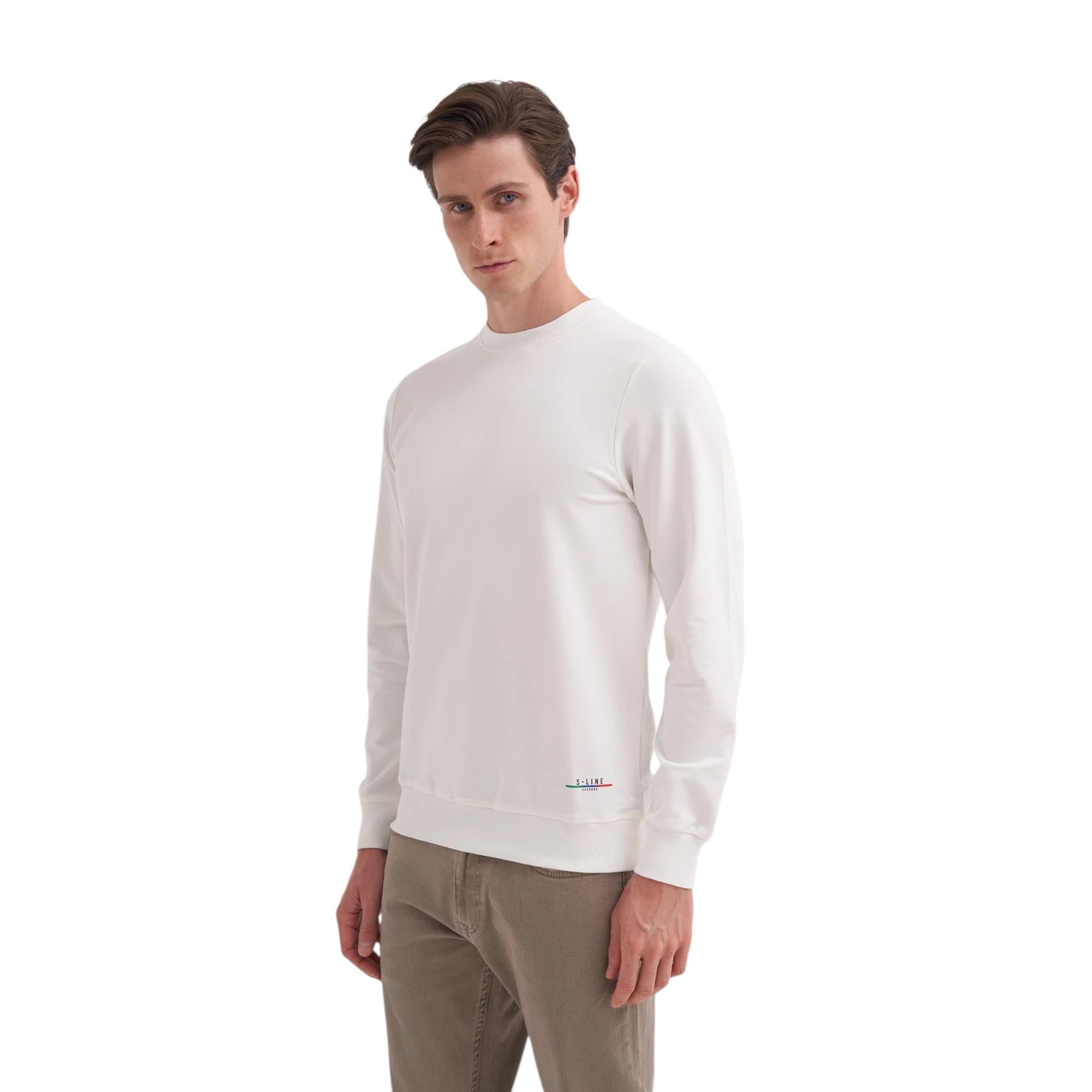 2 İplik Dokuma Erkek Sweatshirt