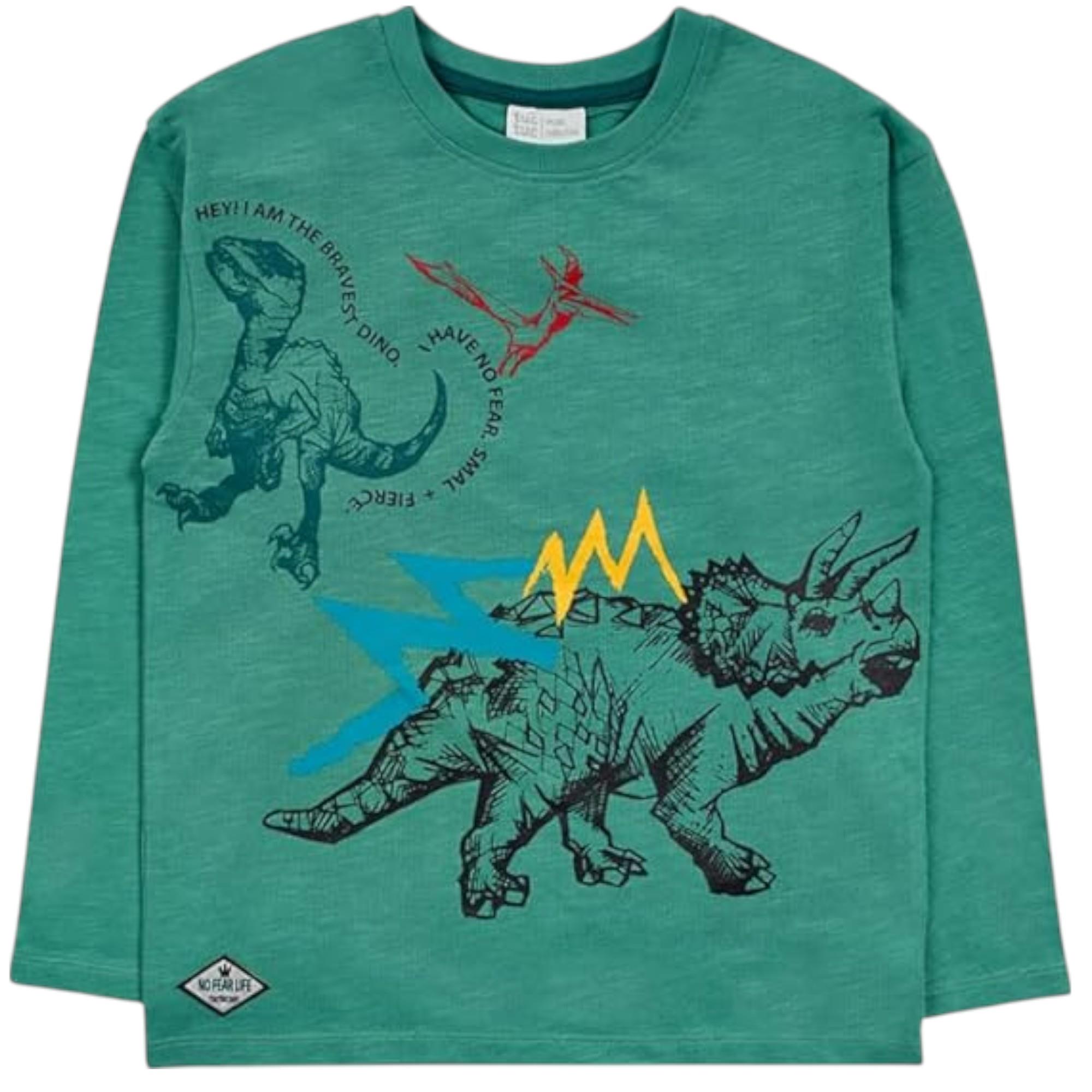 Baskılı Erkek Uzun Kol T-shirt