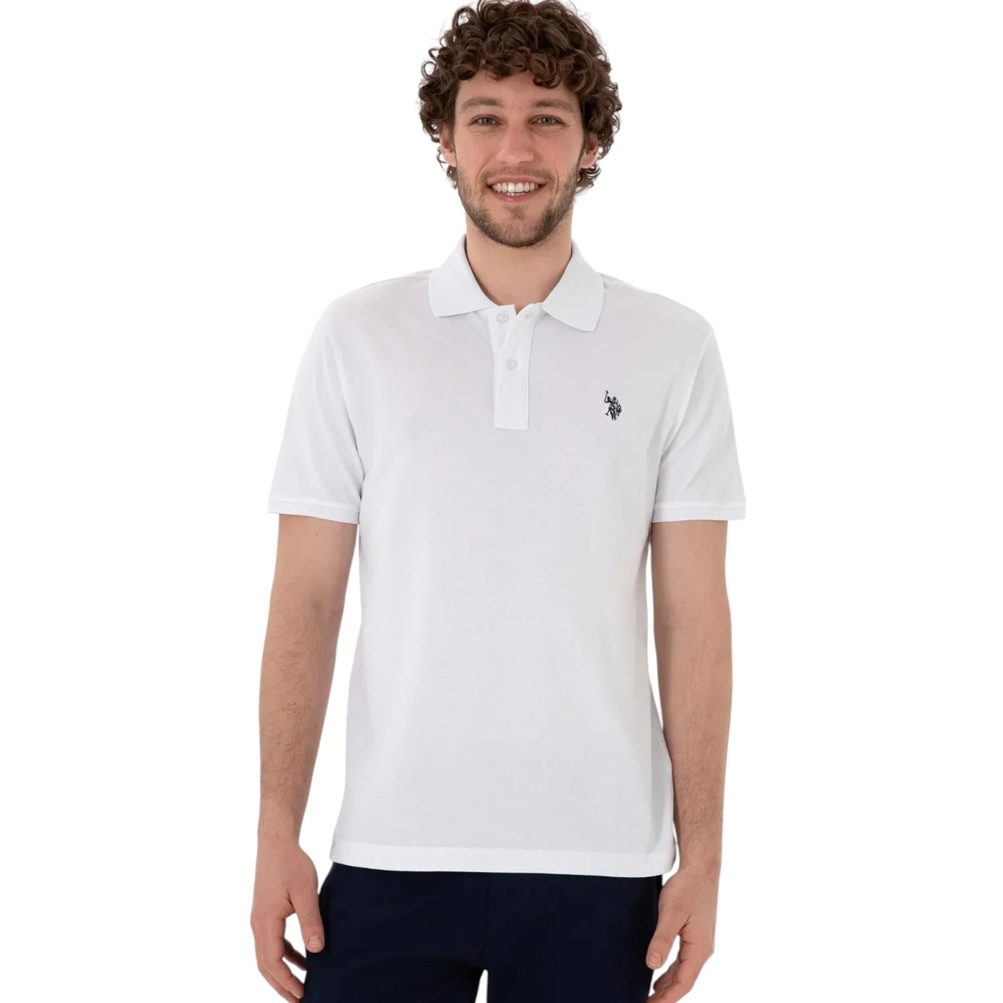Beyaz Erkek Polo T-Shirt