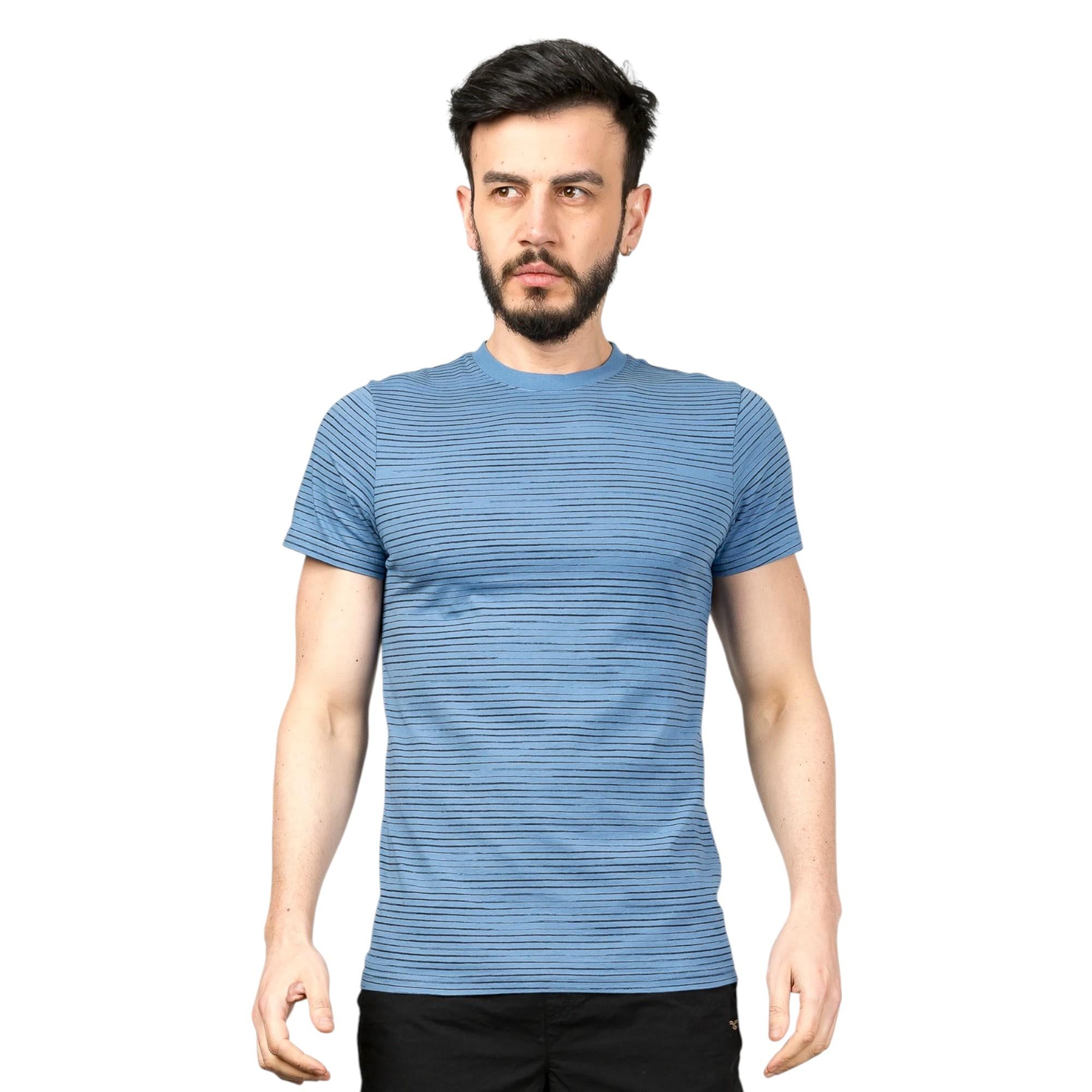 Bisiklet Yaka Erkek T-Shirt 24YCEEO04014