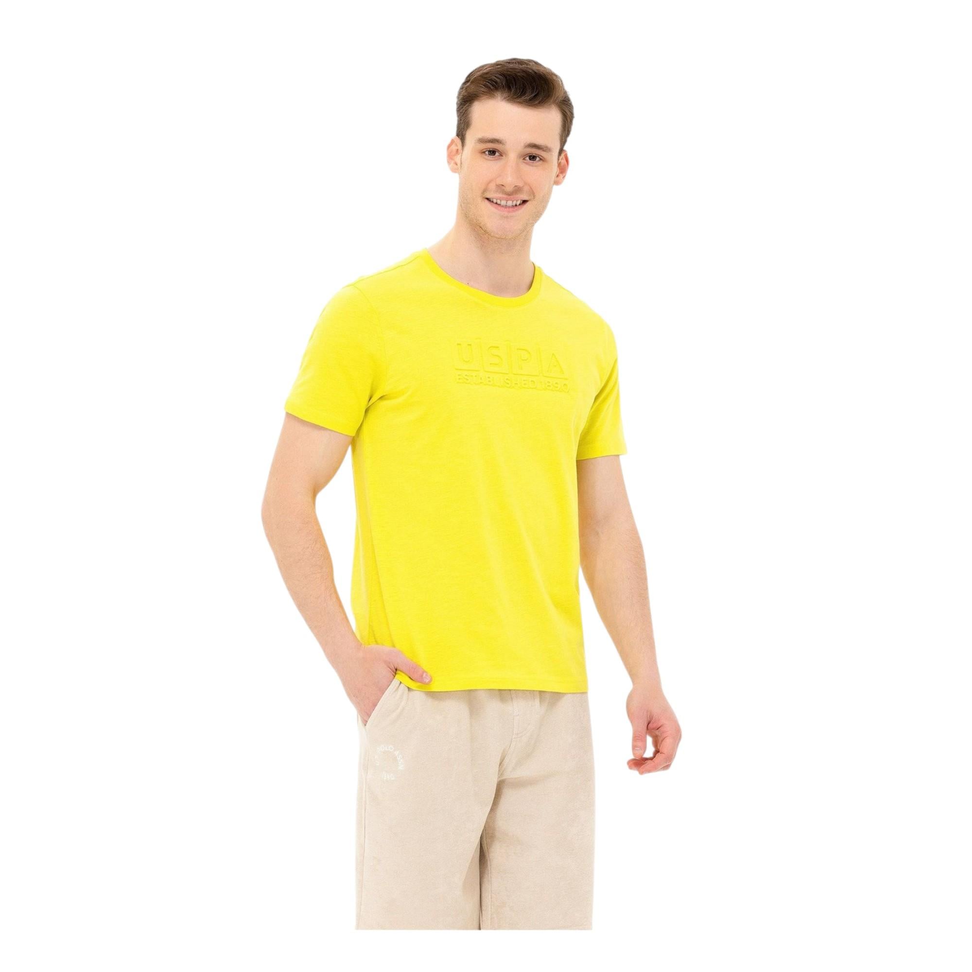 Bisiklet Yaka Erkek T-shirt Meksika