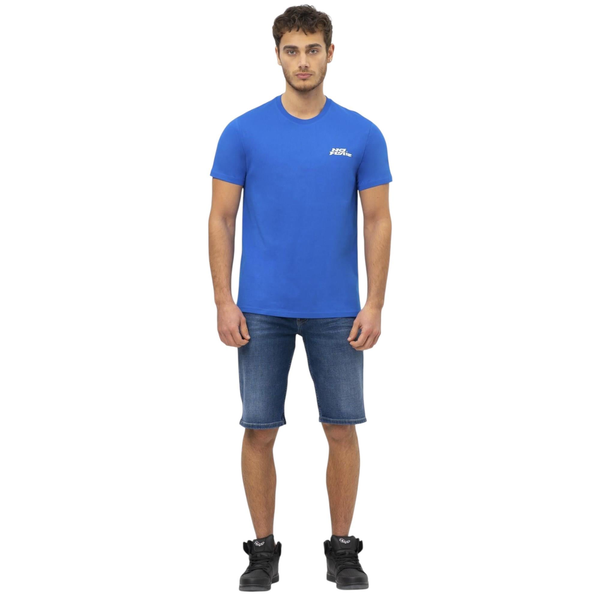 Bisiklet Yaka Kısa Kol Penye Erkek T-shirt 50042IRT