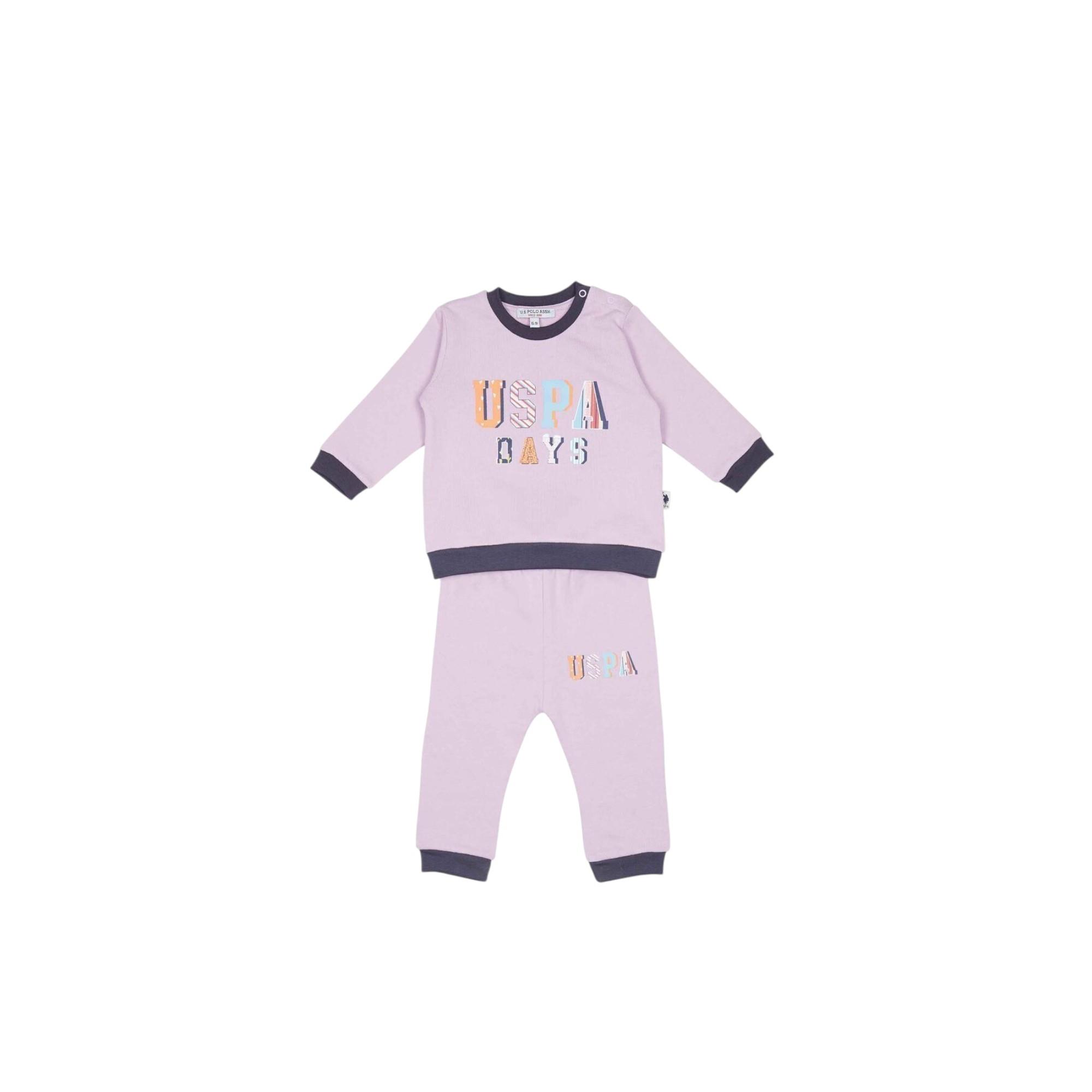 Days Lila Kız Bebek Eşofman Takımı