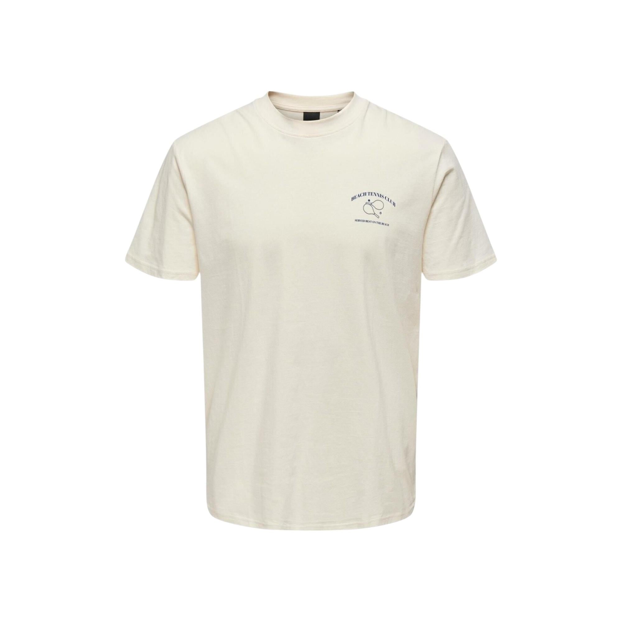 Erkek Beyaz T-shirt 22026062