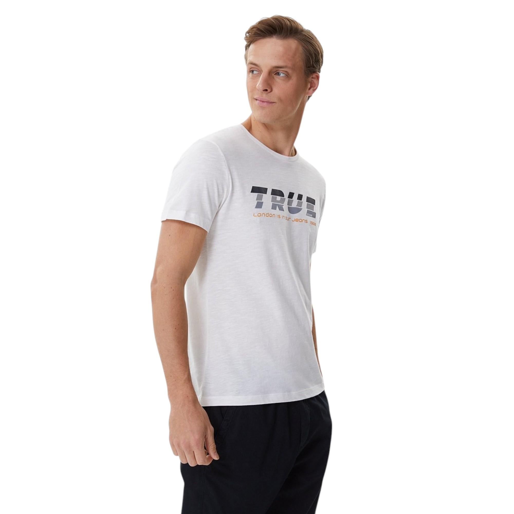 Erkek Bisiklet Yaka T-shirt