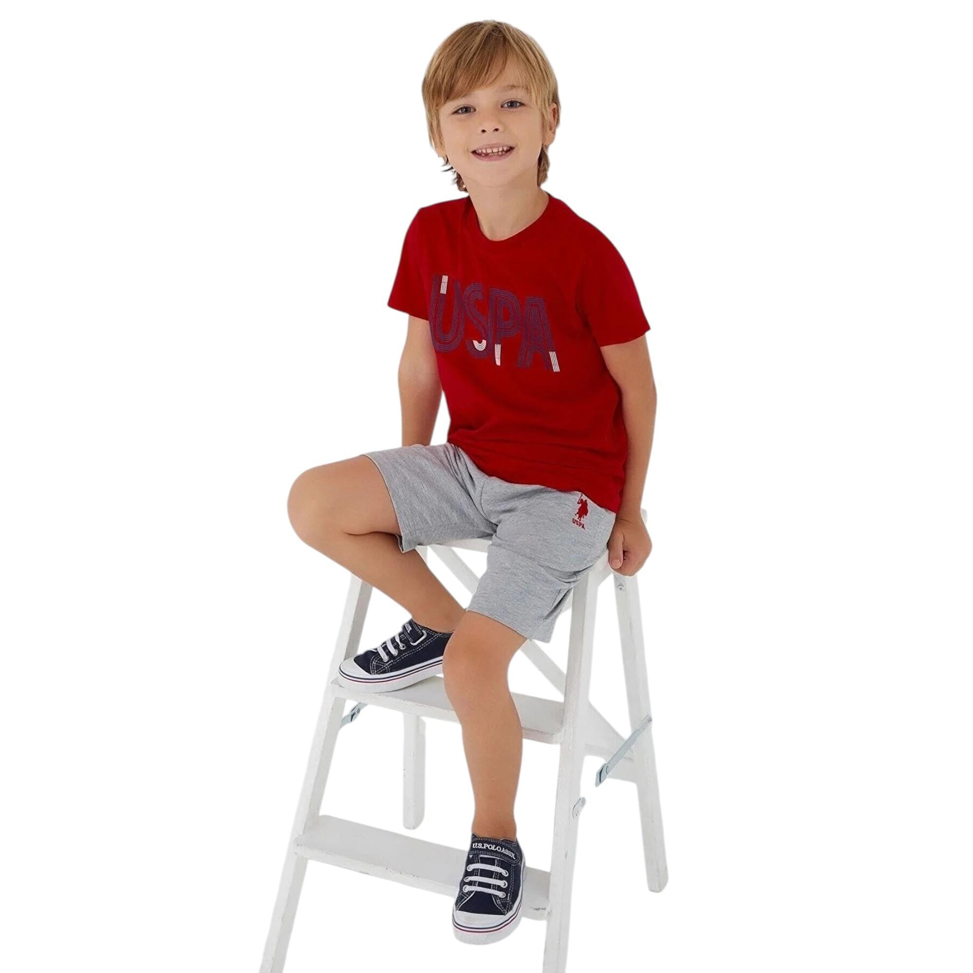 Erkek Çocuk Bermuda Takım US1334-G