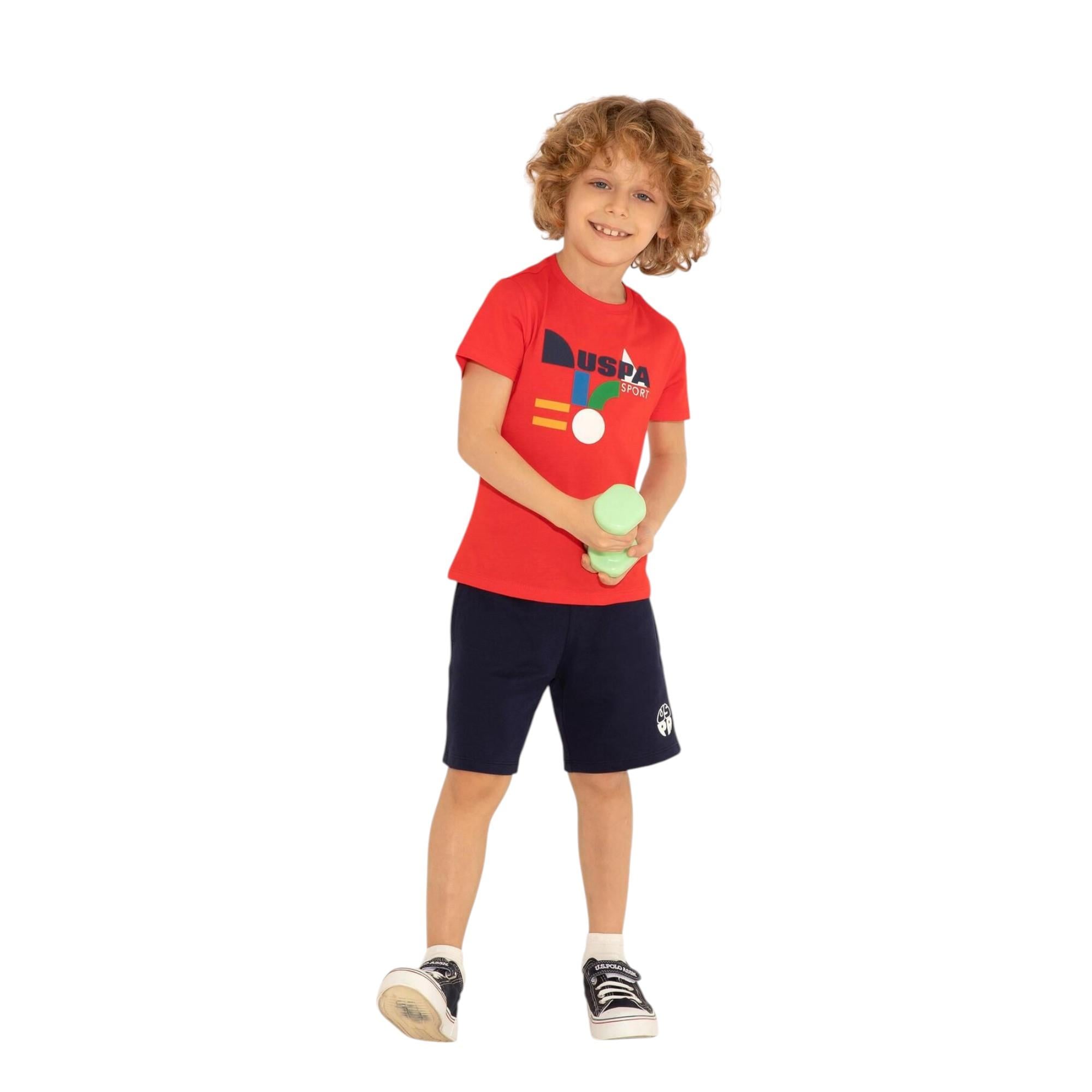 ERKEK ÇOCUK BİSİKLET YAKA T-SHİRT