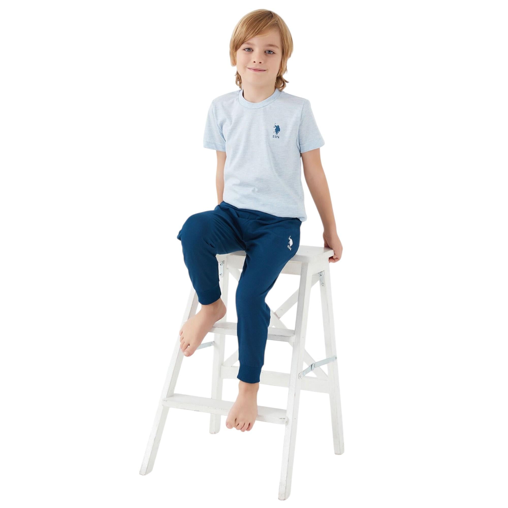 Erkek Çocuk Kısa Kol Pijama Takım