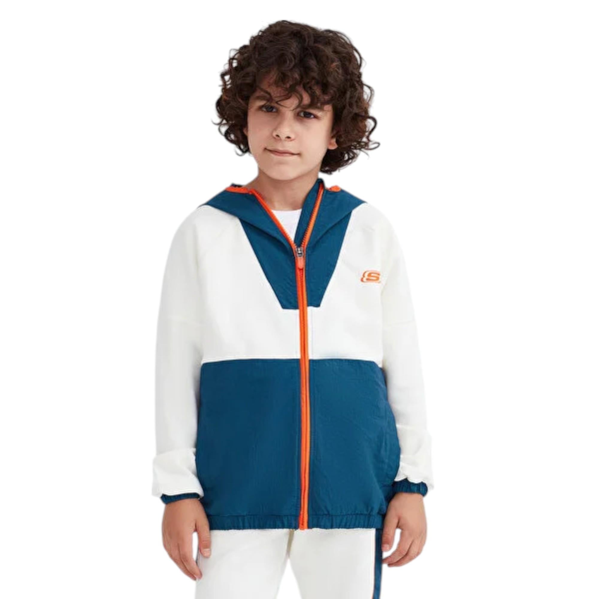 Erkek Çocuk Offwhite Sweatshirt