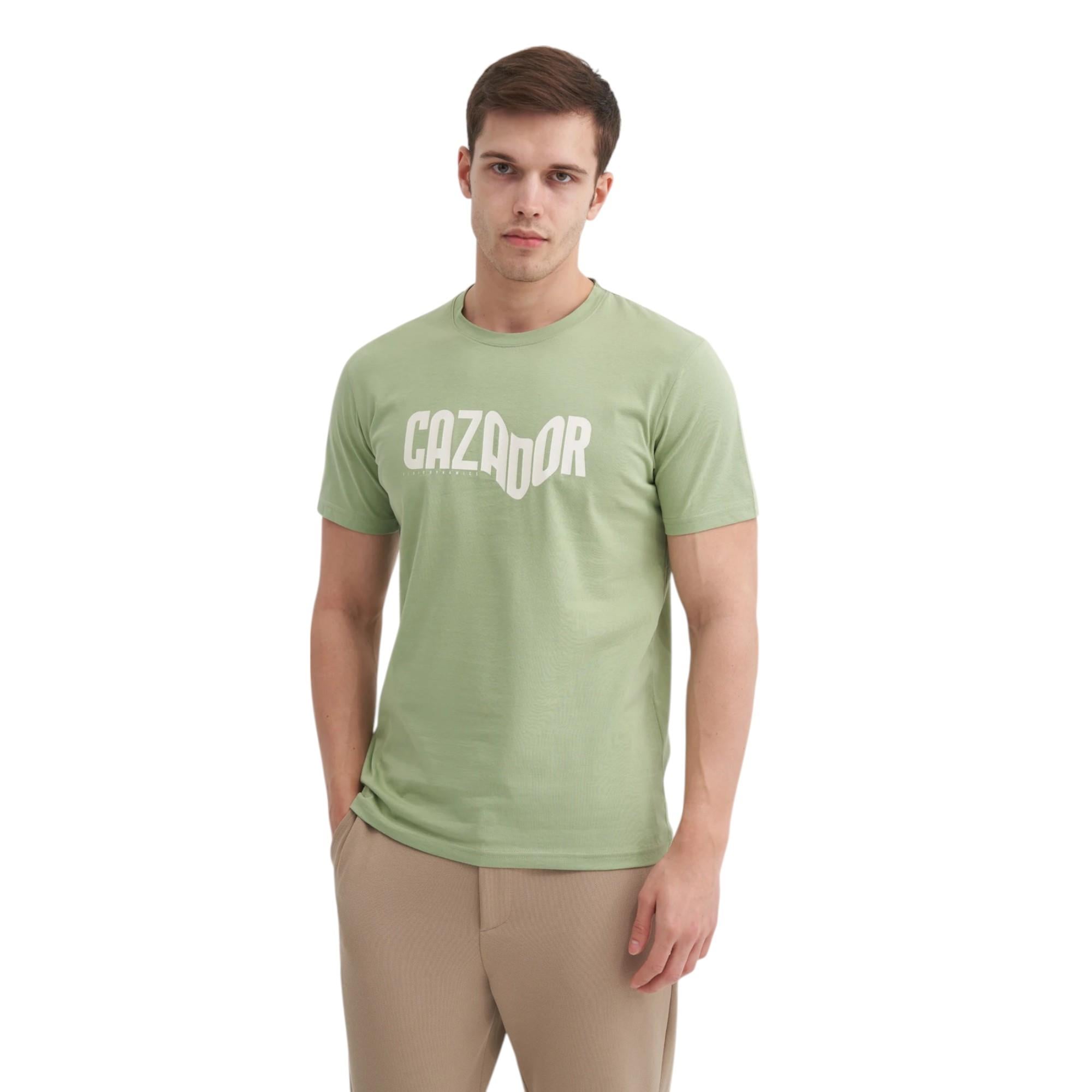 Erkek Marka Yazılı T-shirt