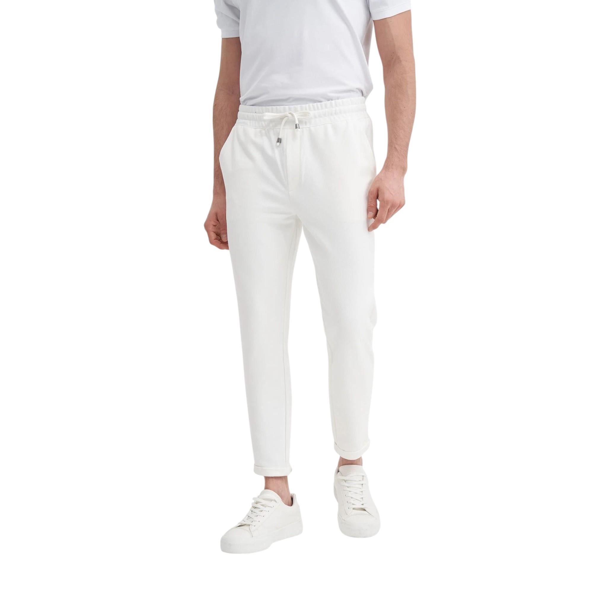 Erkek Regular Fit Süet Eşofman Altı
