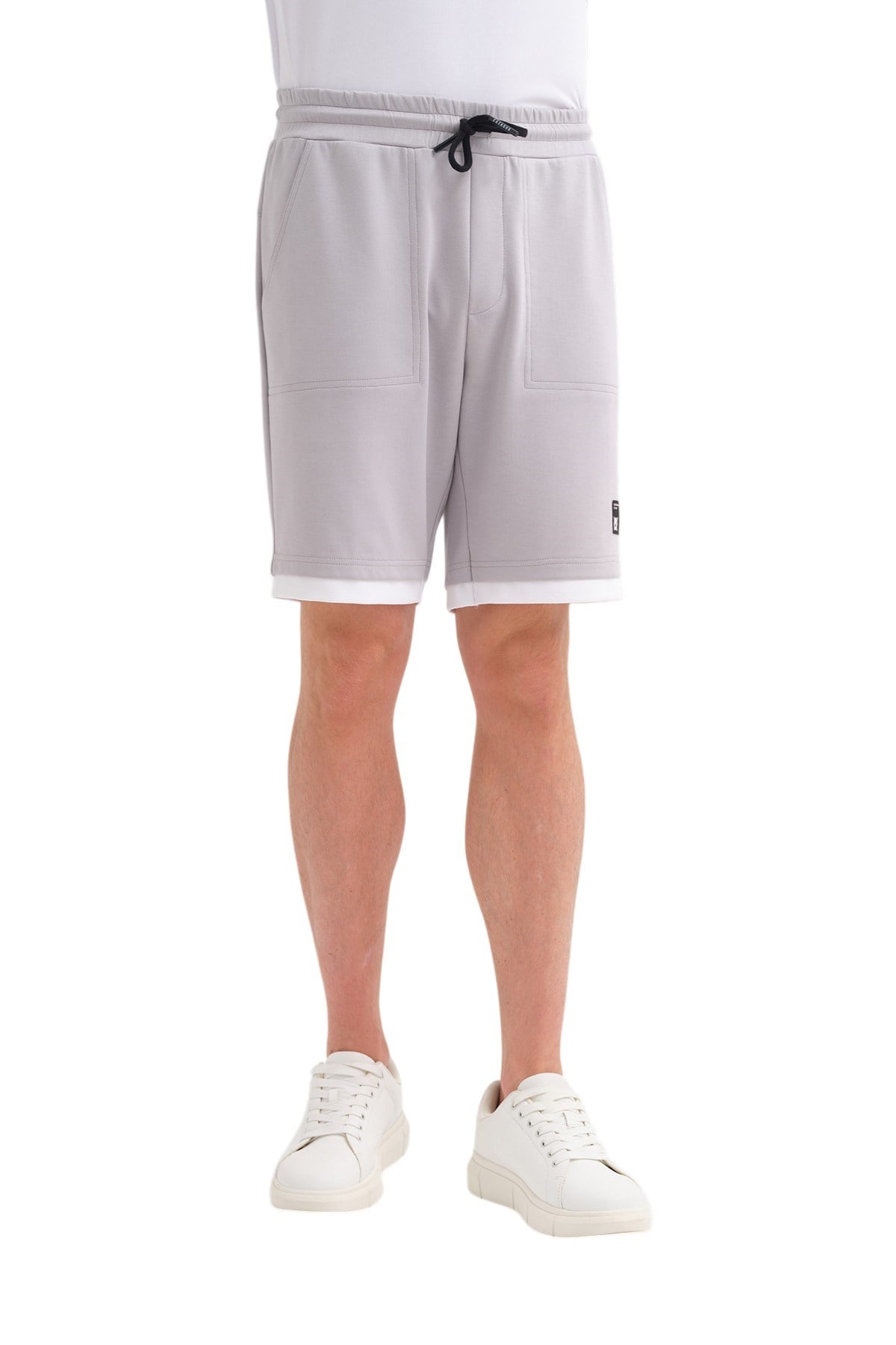 Erkek Slim Fit Örme Bermuda CAZ.60500